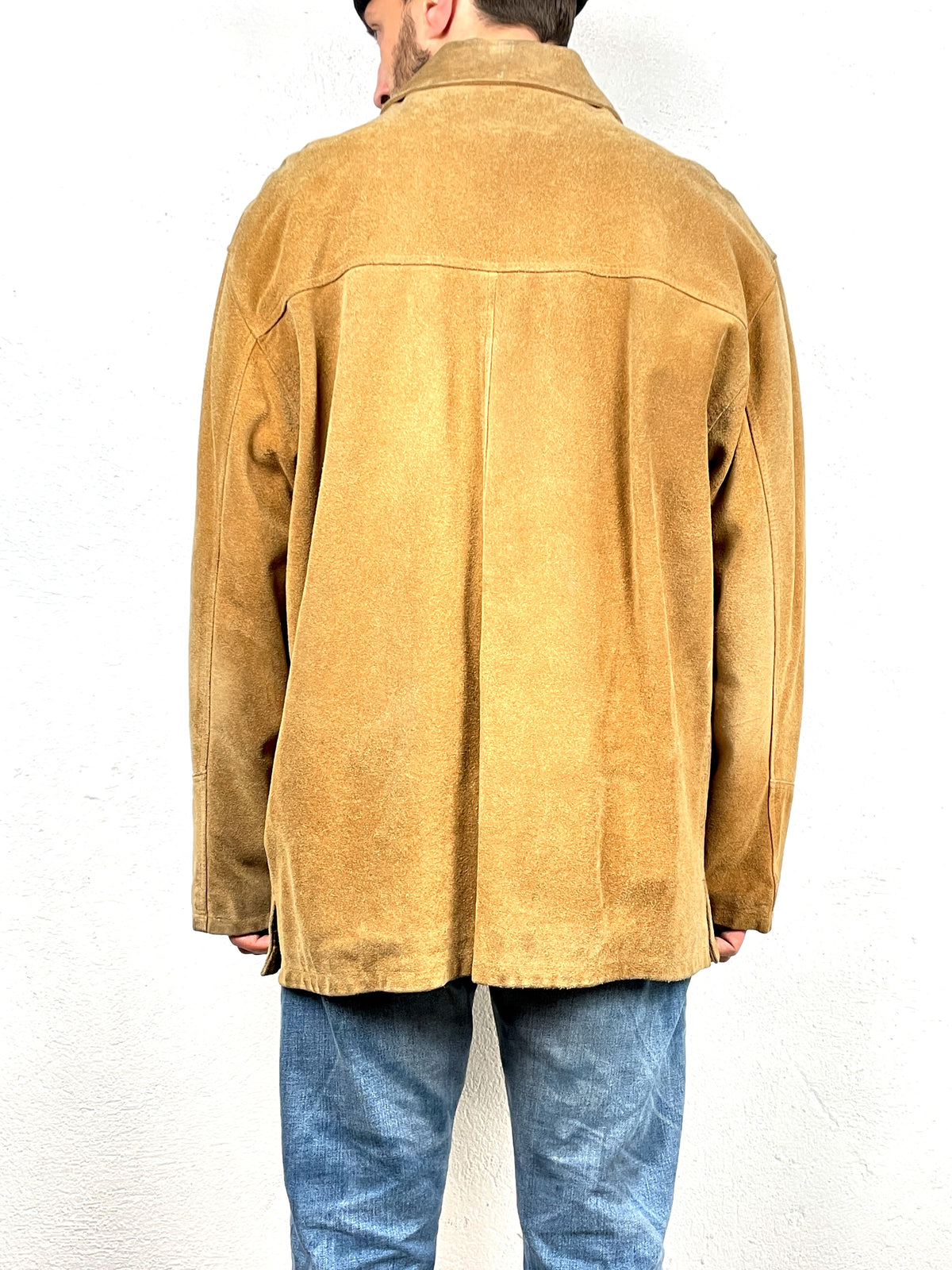 GIACCA IN PELLE SCAMOSCIATA VINTAGE
