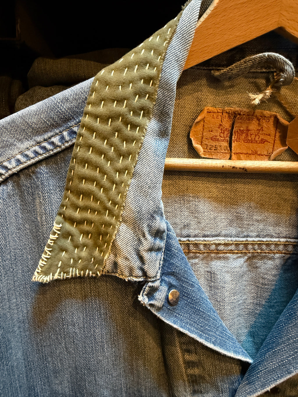Trucker Levi’s anni 90 Sashiko