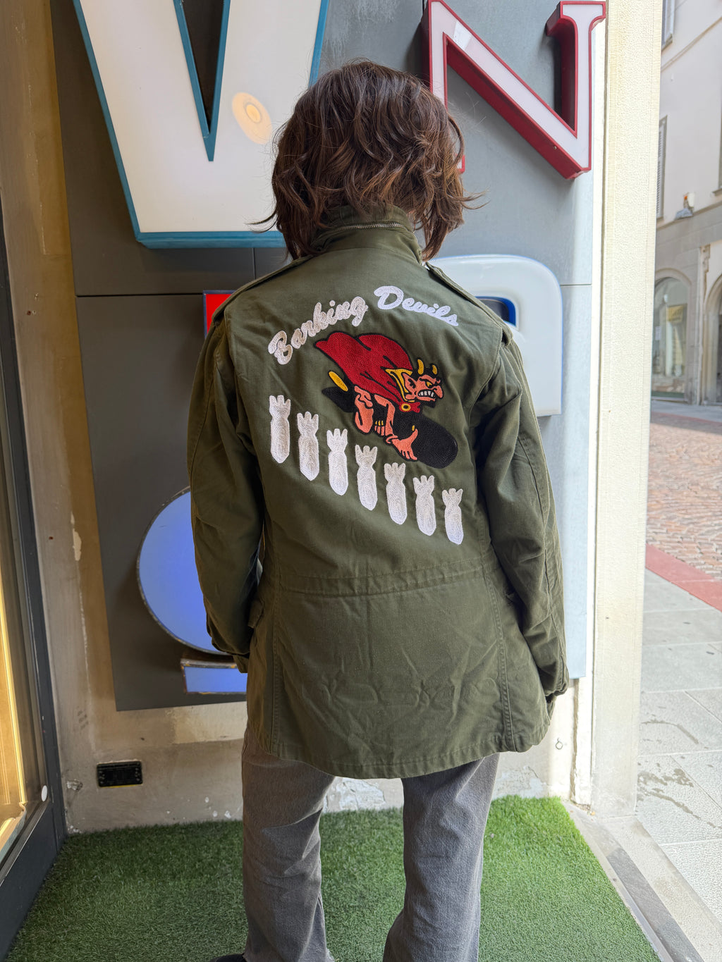 Small long M-65 FIELD JACKET