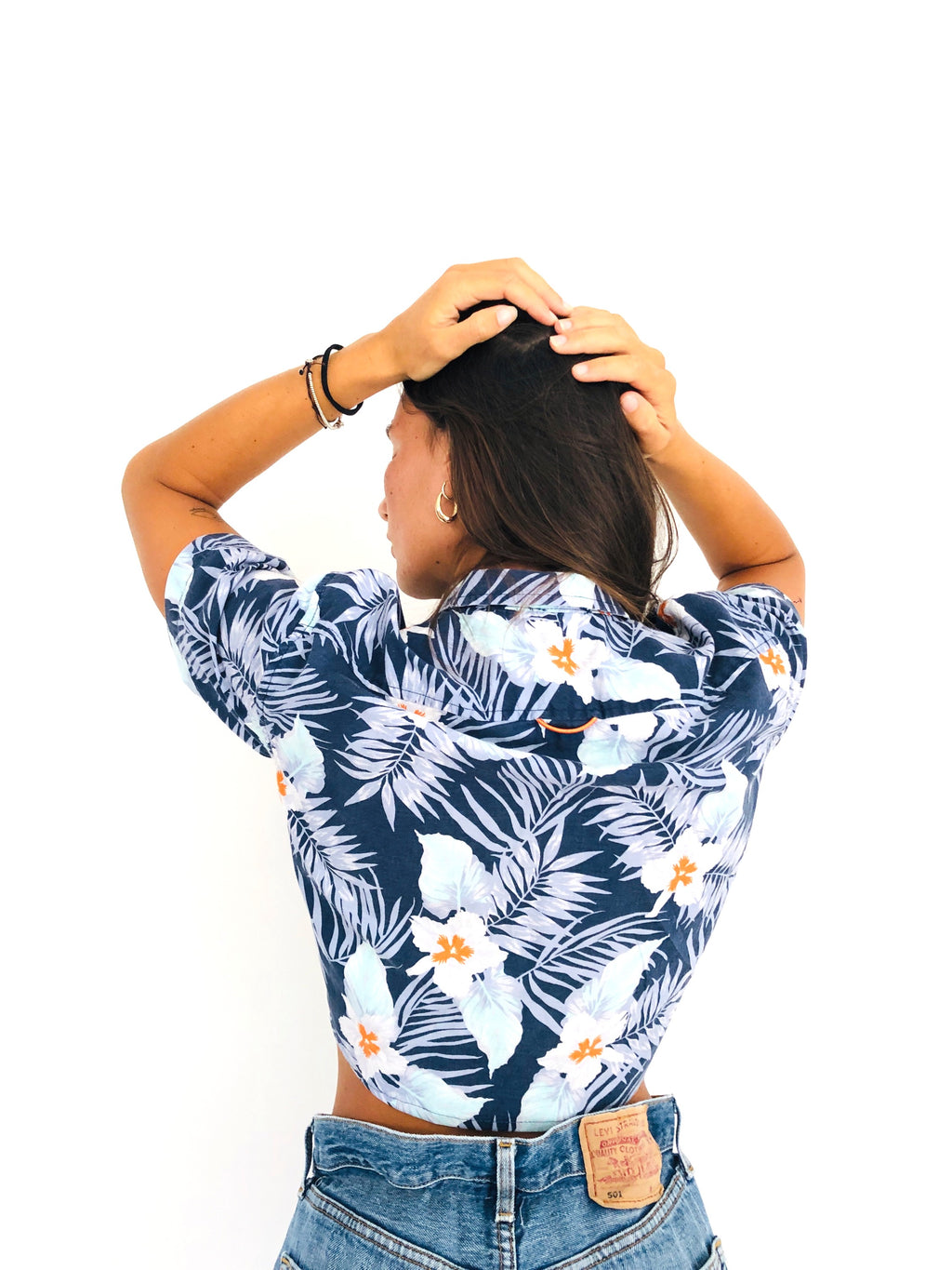 CAMICIA FANTASIA FIORI VINTAGE