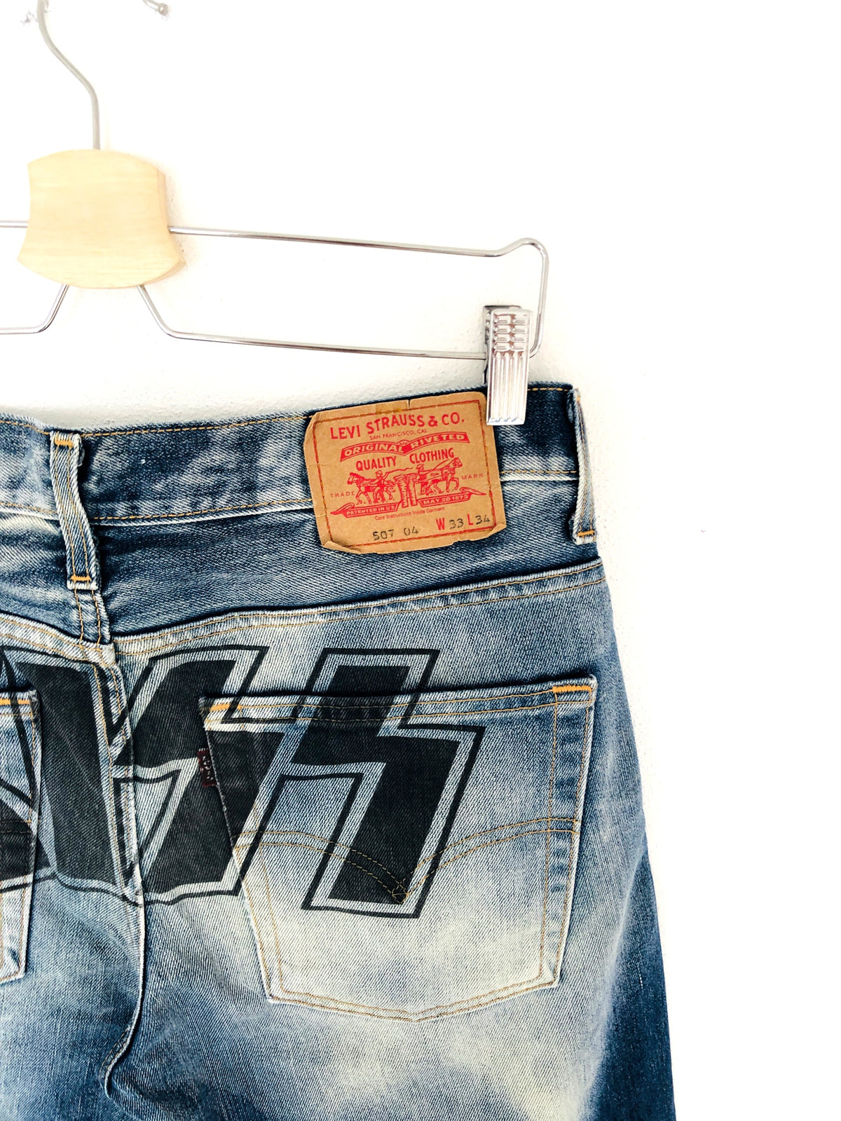 JEANS 507 LEVI'S VINTAGE CUSTOMIZZATI