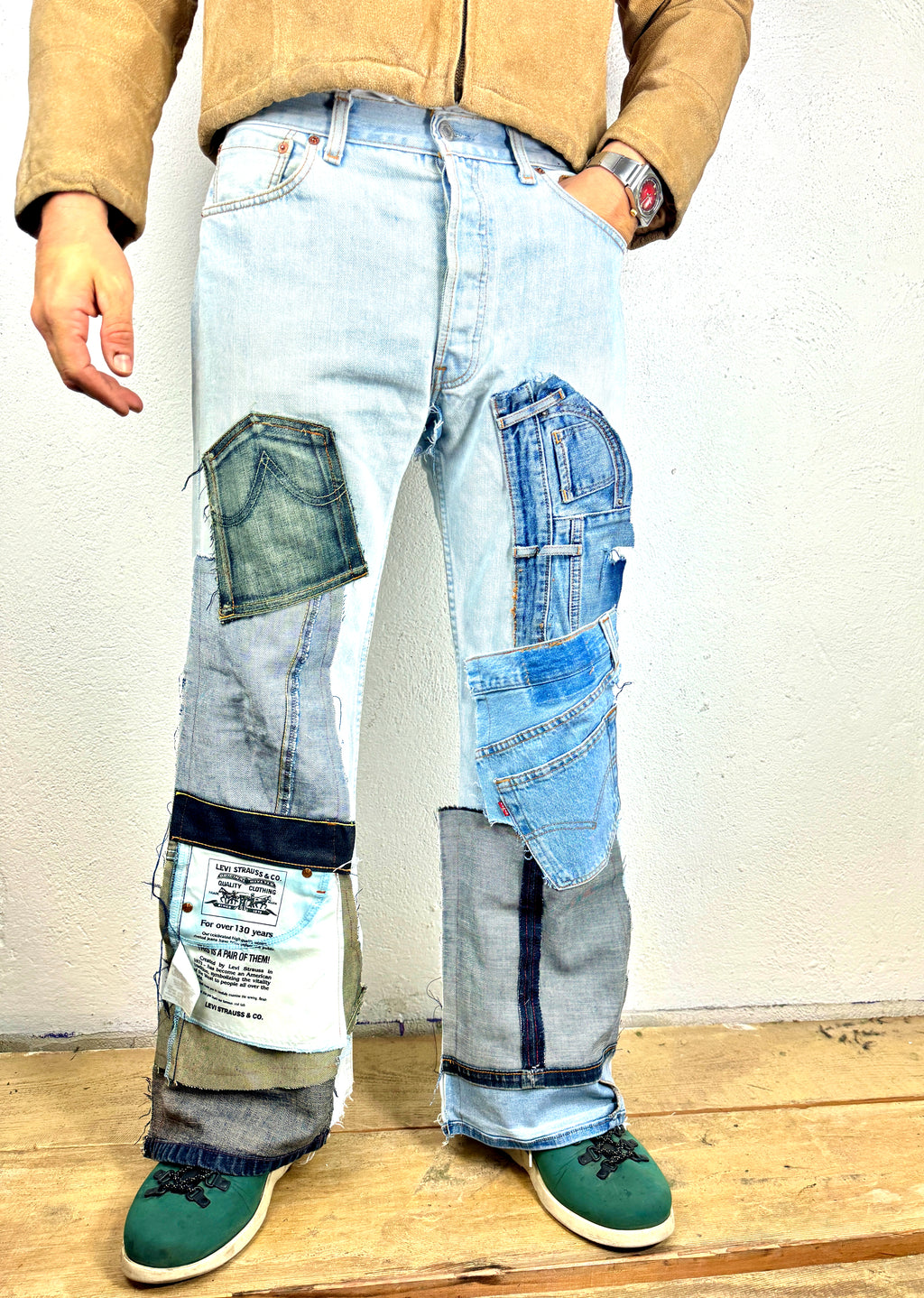 JEANS DANNYRU PATCHWORK VINTAGE