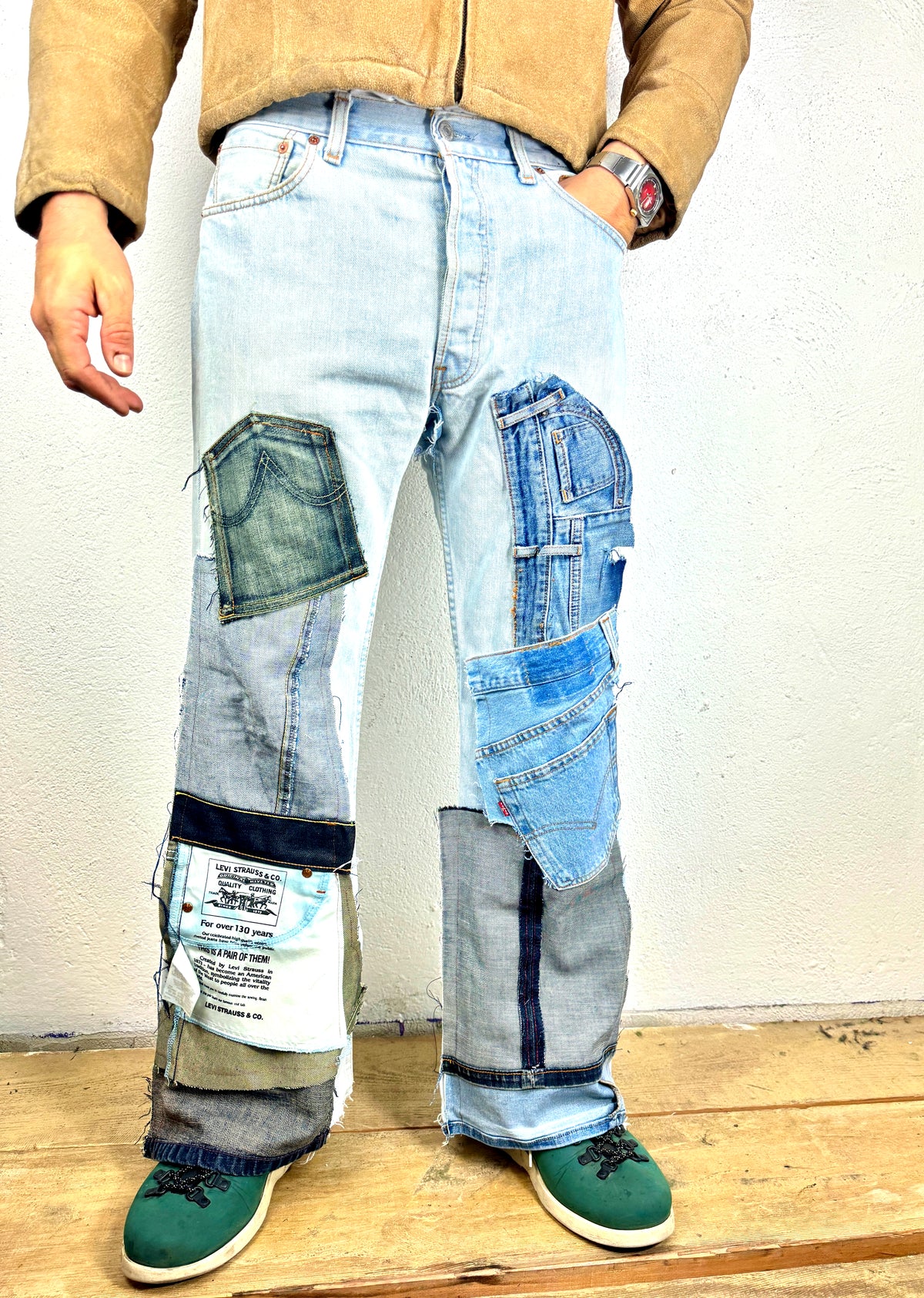 JEANS DANNYRU PATCHWORK VINTAGE