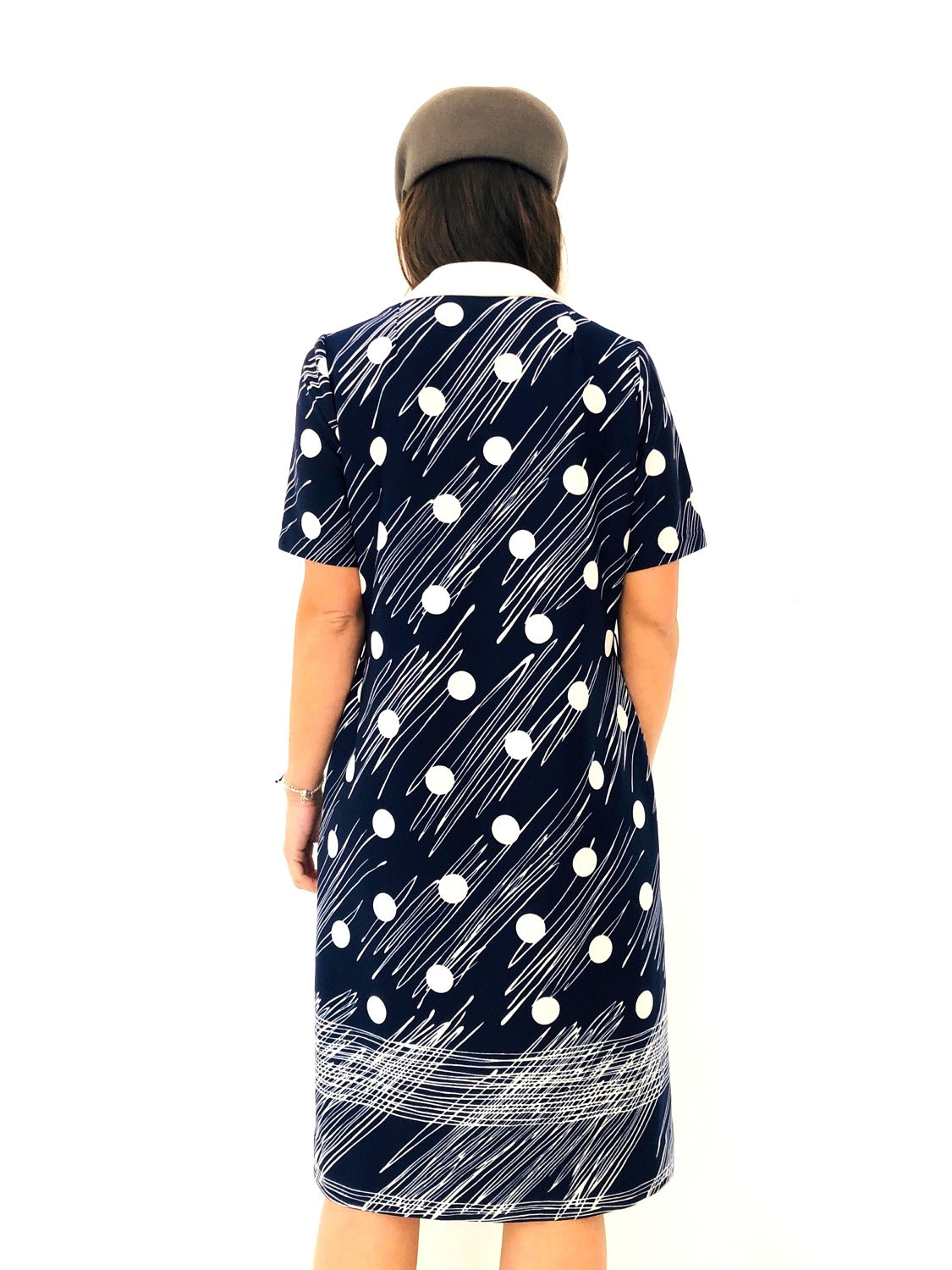 ABITO A POIS VINTAGE