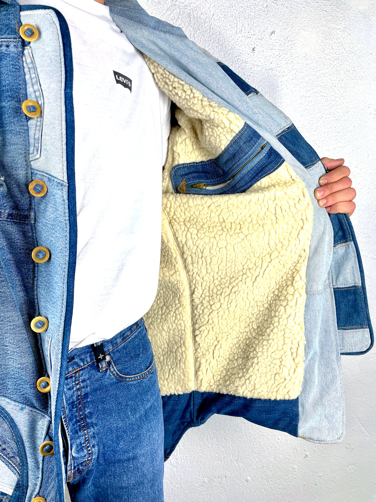 PARKA JEANS  REWORKED VINTAGE