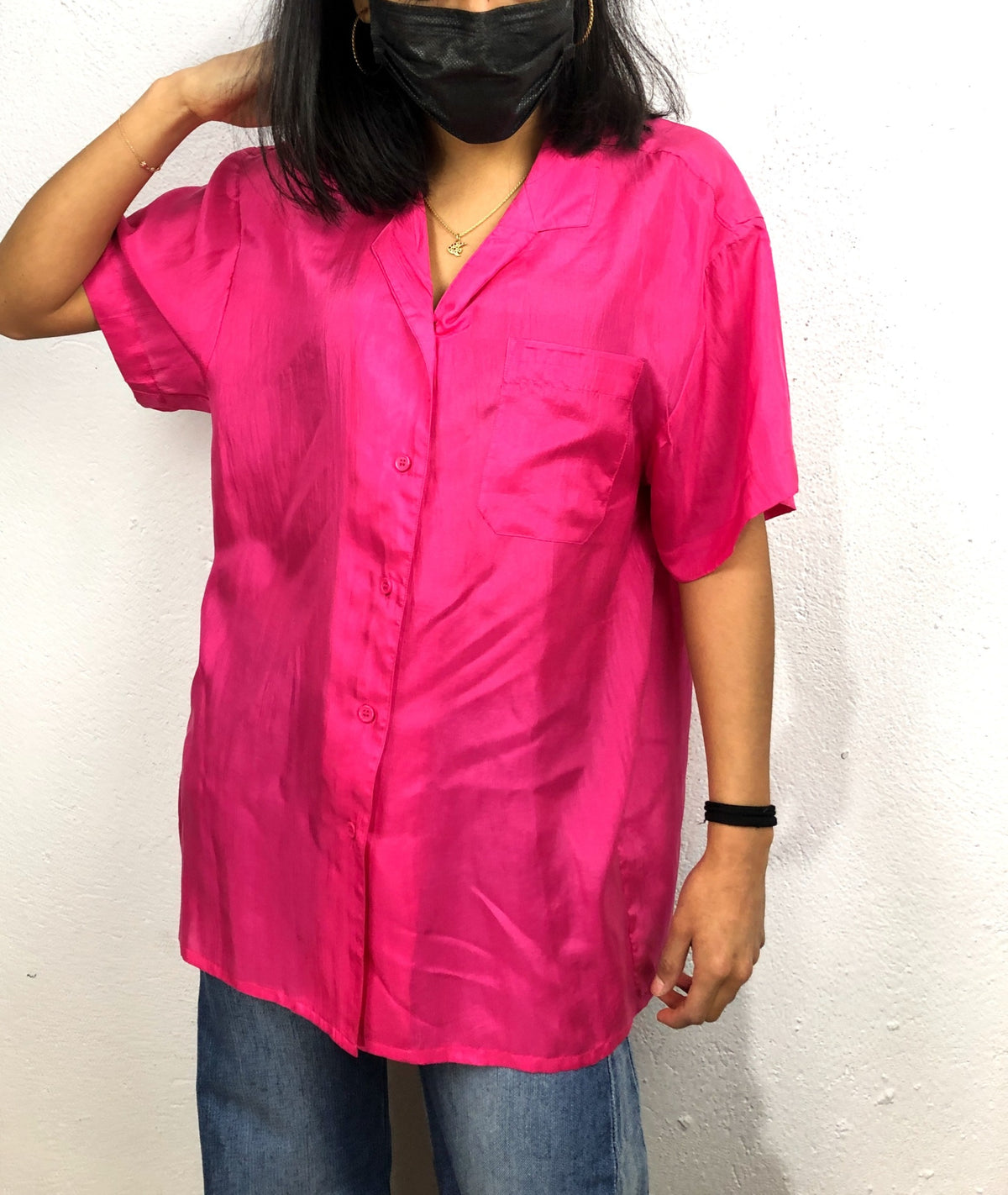 CAMICIA IN SETA VINTAGE