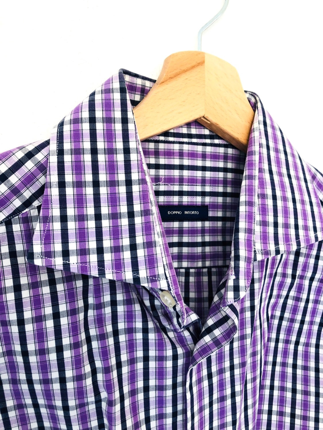 CAMICIA CROP VINTAGE DOPPIO RITORTO