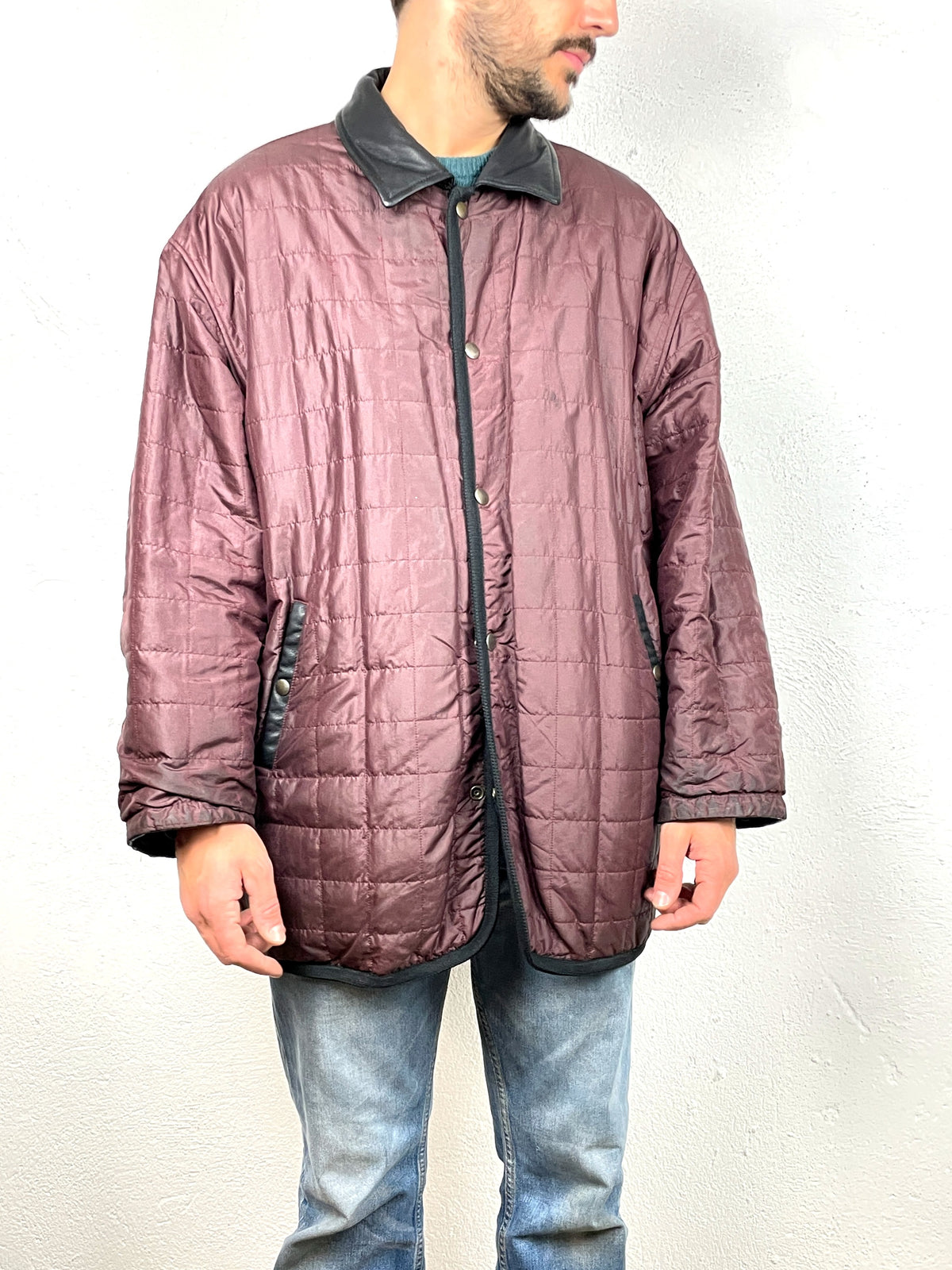GIACCA LES COPAIN IN VERA PELLE VINTAGE