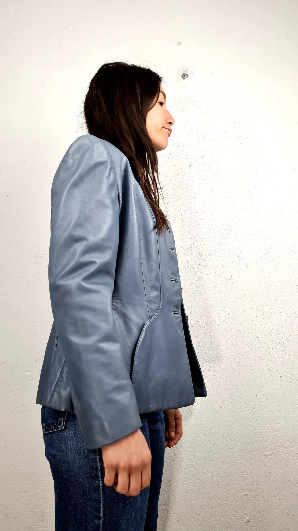 GIACCA TRUSSARDI IN PELLE VINTAGE