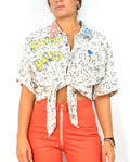 CAMICIA CROP VINTAGE
