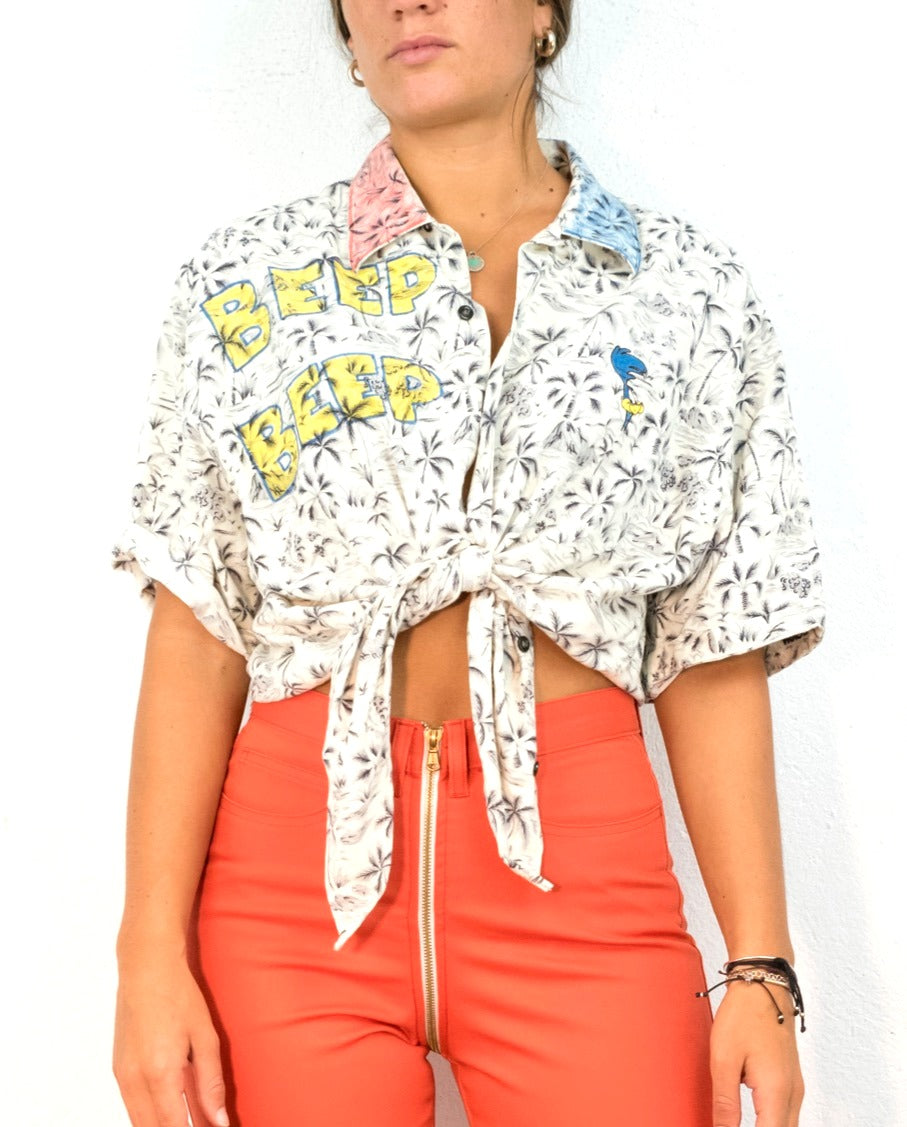 CAMICIA CROP VINTAGE