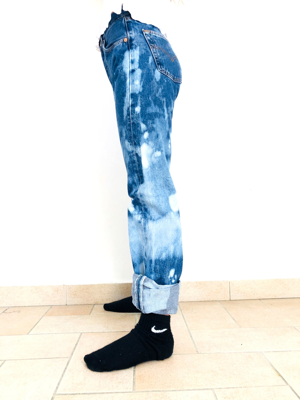 JEANS LEVI'S 501 TIE-DYE VINTAGE
