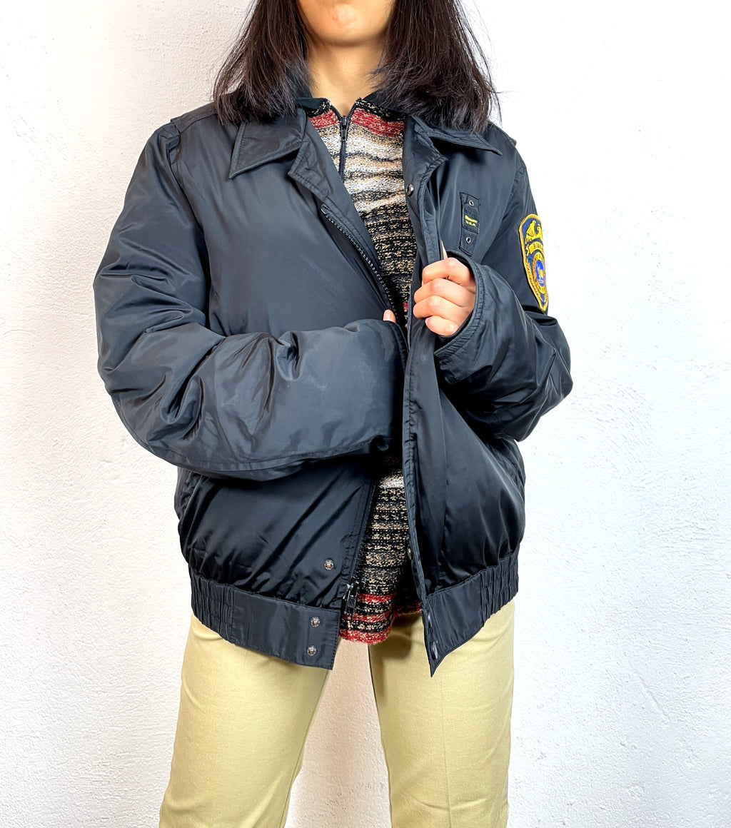 BOMBER BLAUER VINTAGE