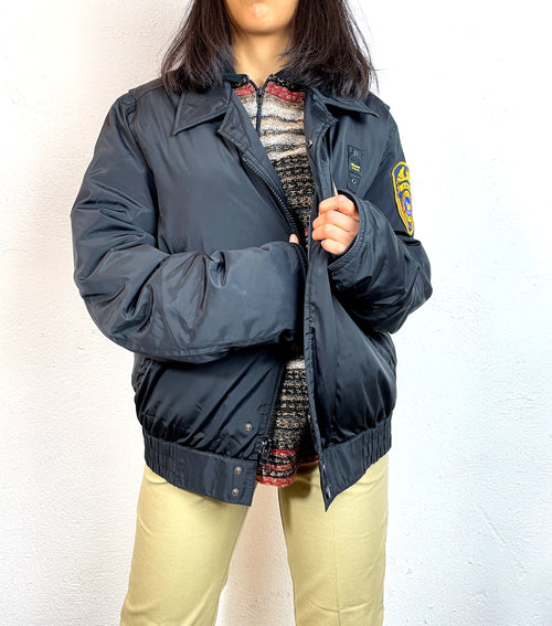 BOMBER BLAUER VINTAGE