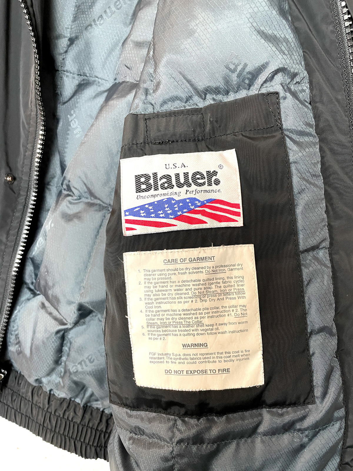 BOMBER BLAUER VINTAGE