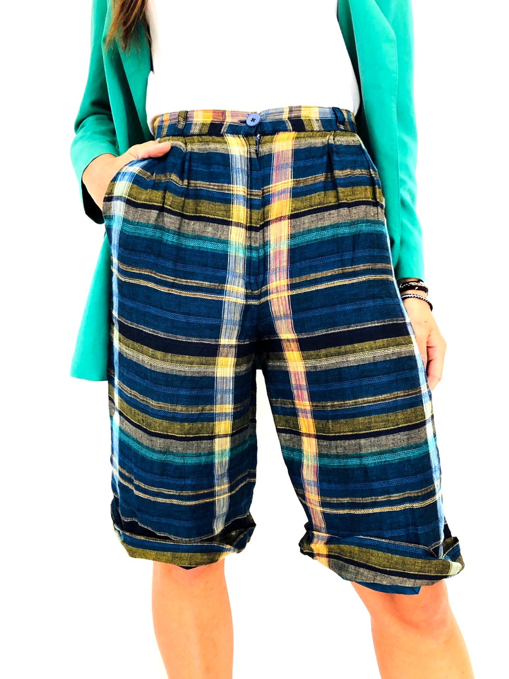 SHORTS IN LINO VINTAGE
