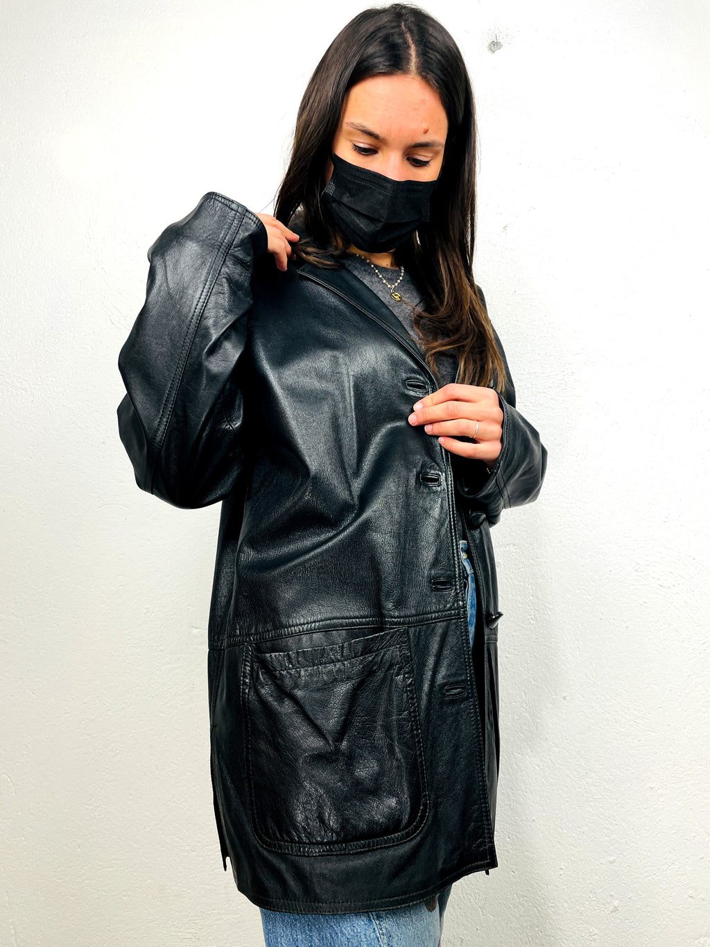 GIACCA IN VERA PELLE VINTAGE