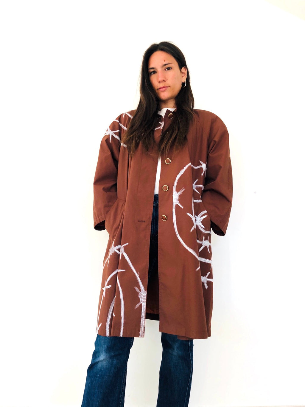 TRENCH VINTAGE CUSTOMIZZATO