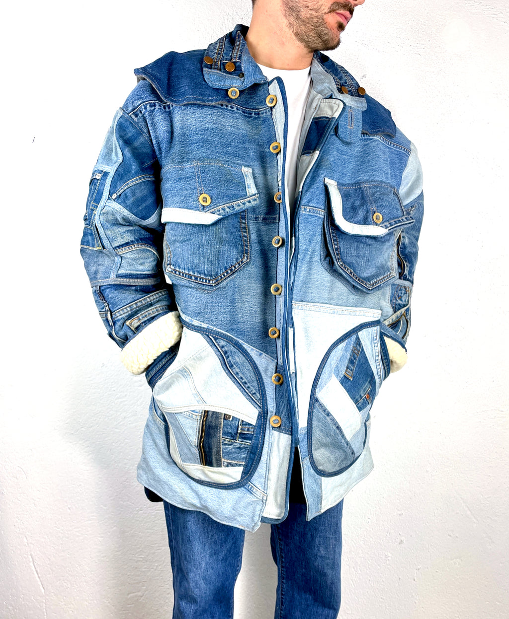 PARKA JEANS  REWORKED VINTAGE