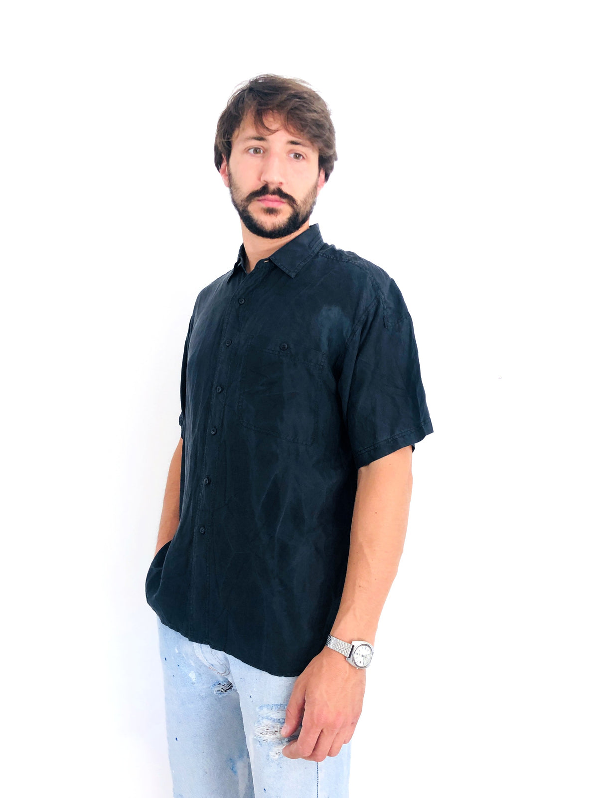 CAMICIA SETA VINTAGE
