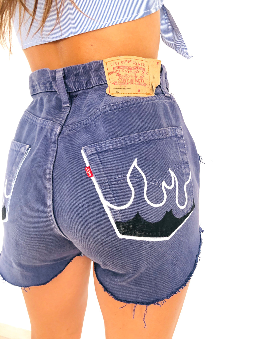 SHORTS A CARAMELLA LEVI'S VINTAGE