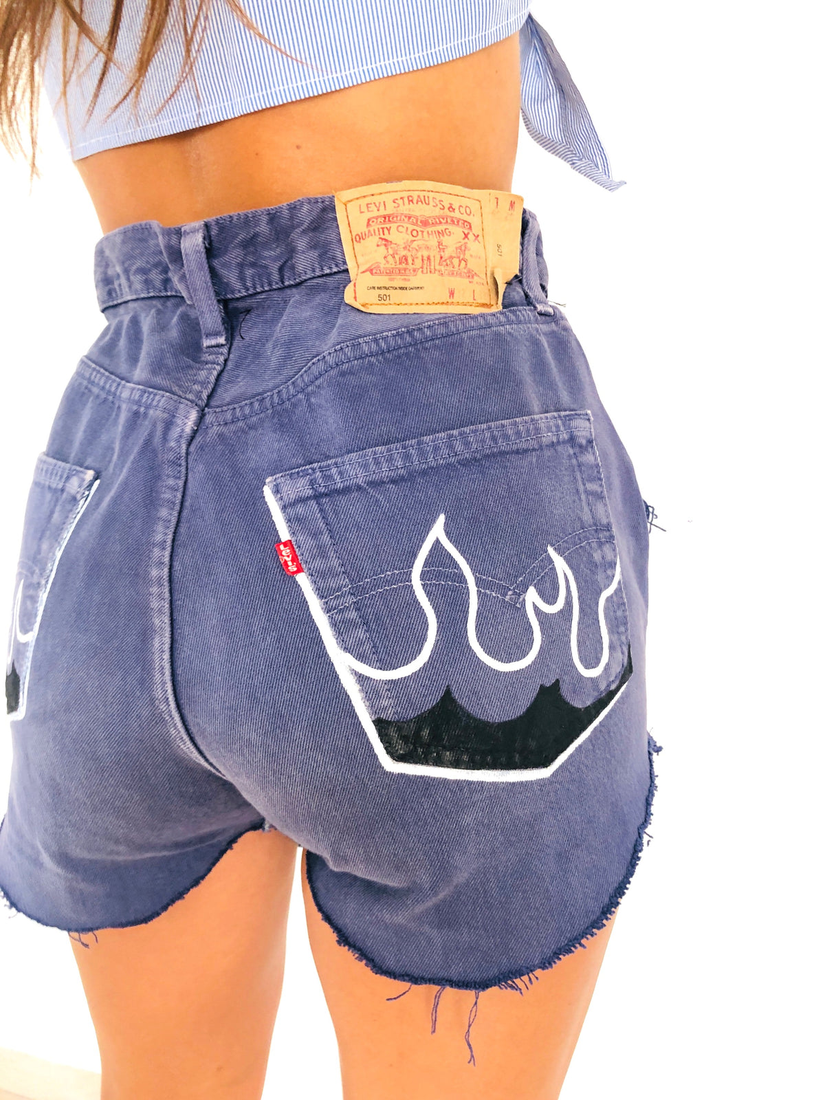 SHORTS A CARAMELLA LEVI'S VINTAGE