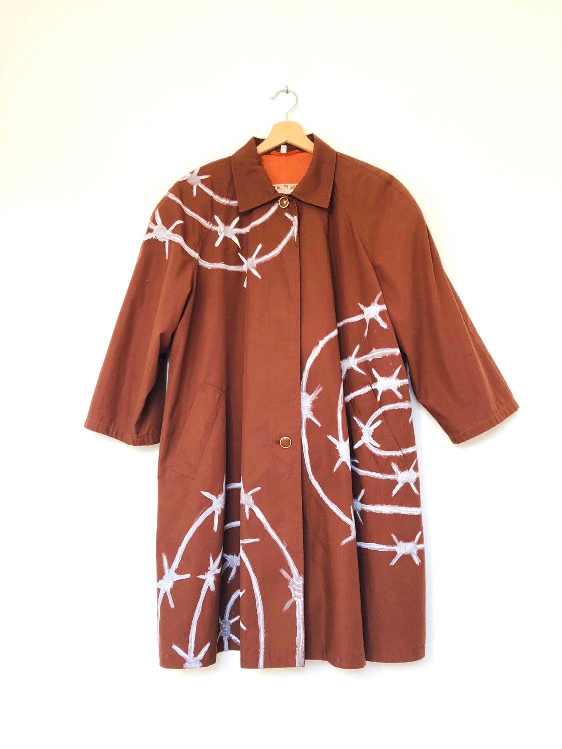 TRENCH VINTAGE CUSTOMIZZATO