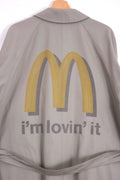 TRENCH VINTAGE CUSTOMIZZATO MC DONALDS