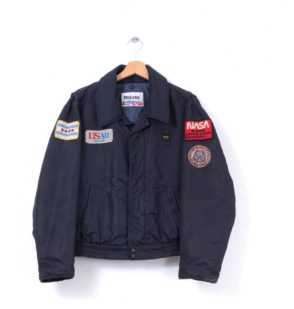 BOMBER BLAUER VINTAGE