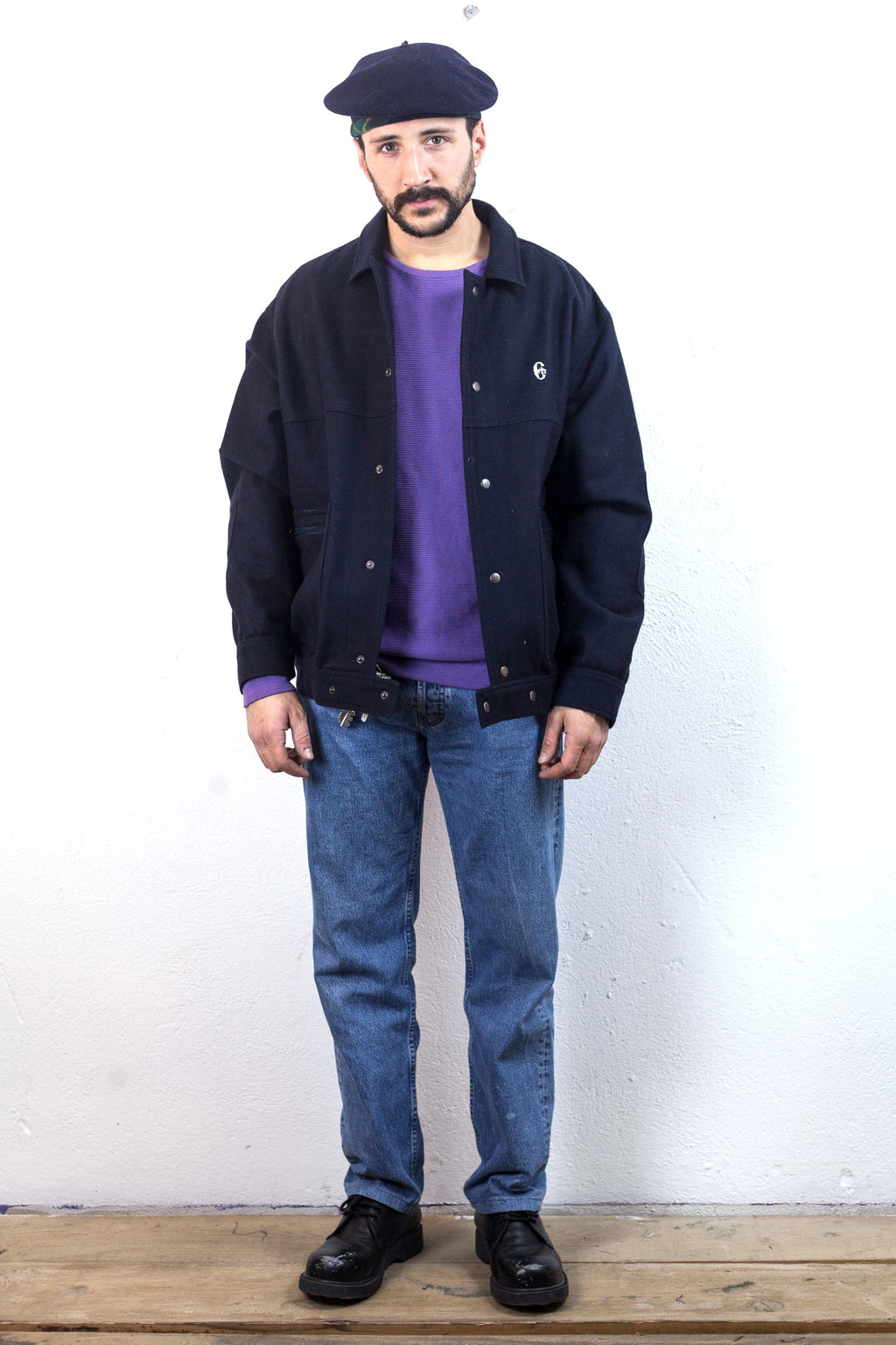 BOMBER CONTE OF FLORENCE VINTAGE