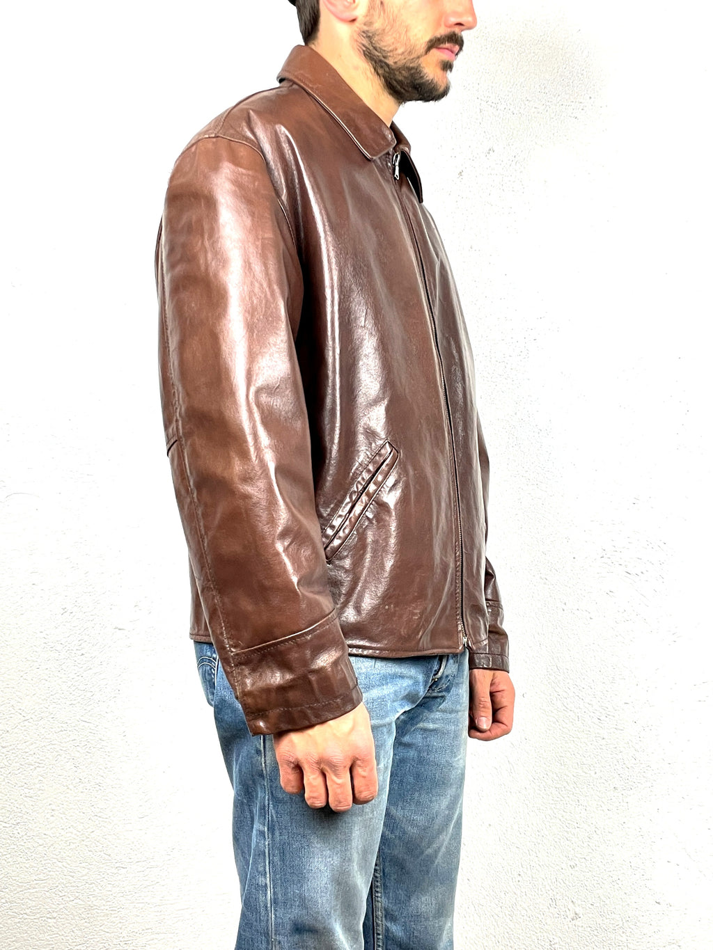 GIACCA VERA PELLE VINTAGE