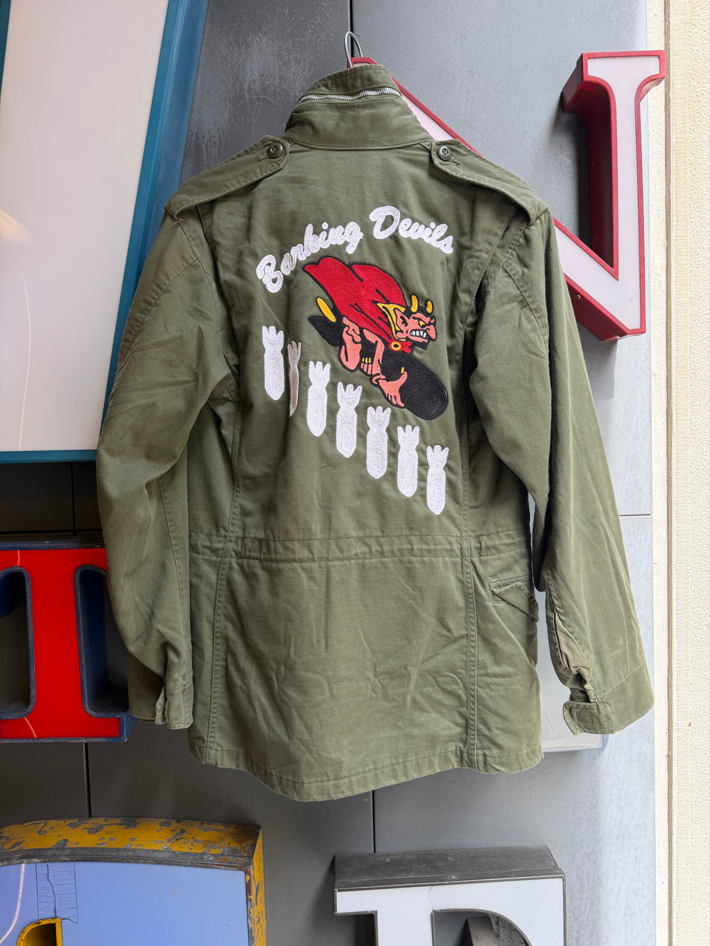 Small long M-65 FIELD JACKET