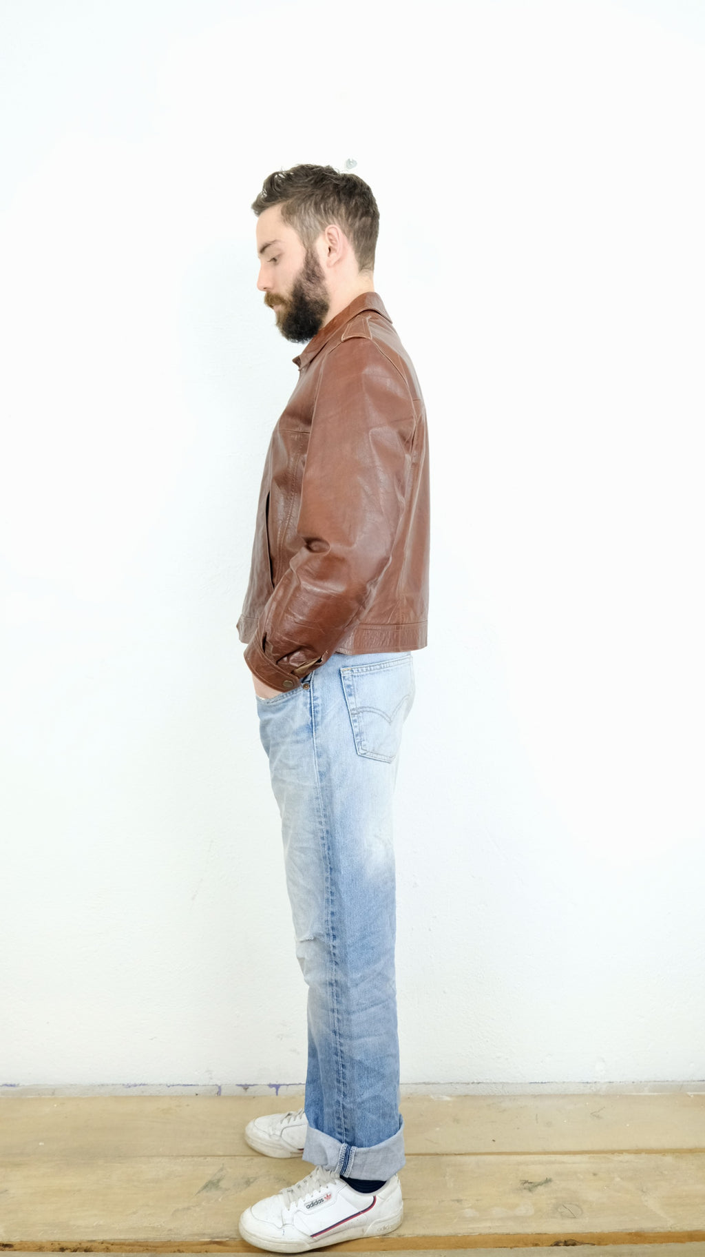 GIACCA IN VERA PELLE VINTAGE