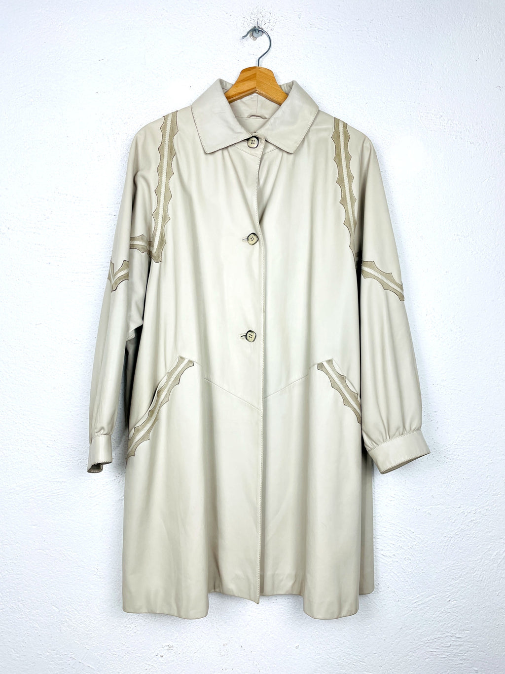 TRENCH IN PELLE VINTAGE