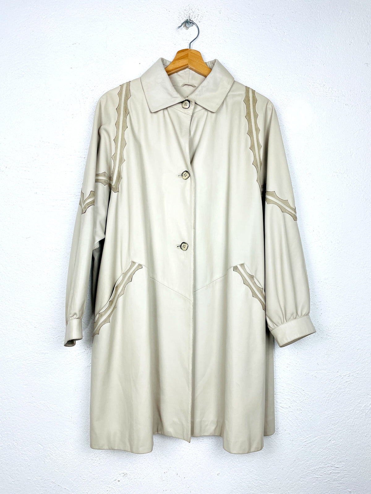 TRENCH IN PELLE VINTAGE