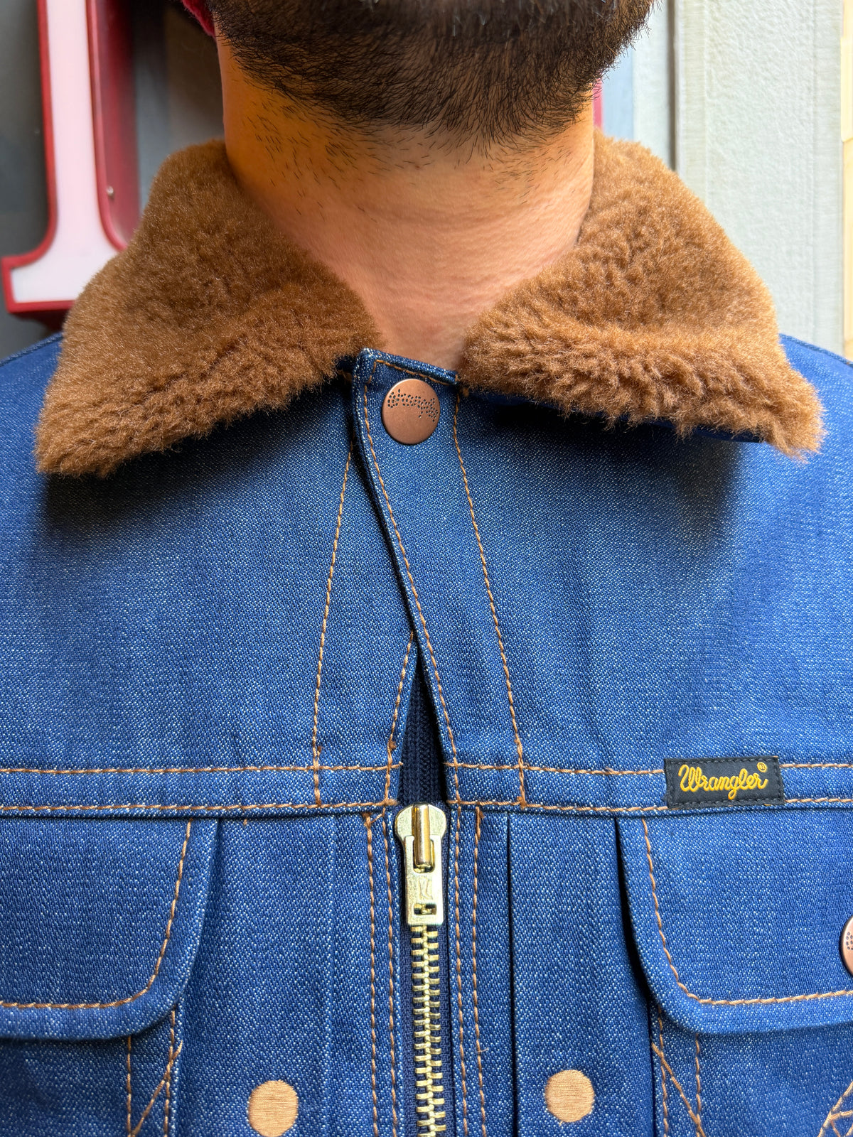 Wrangler trucker western man