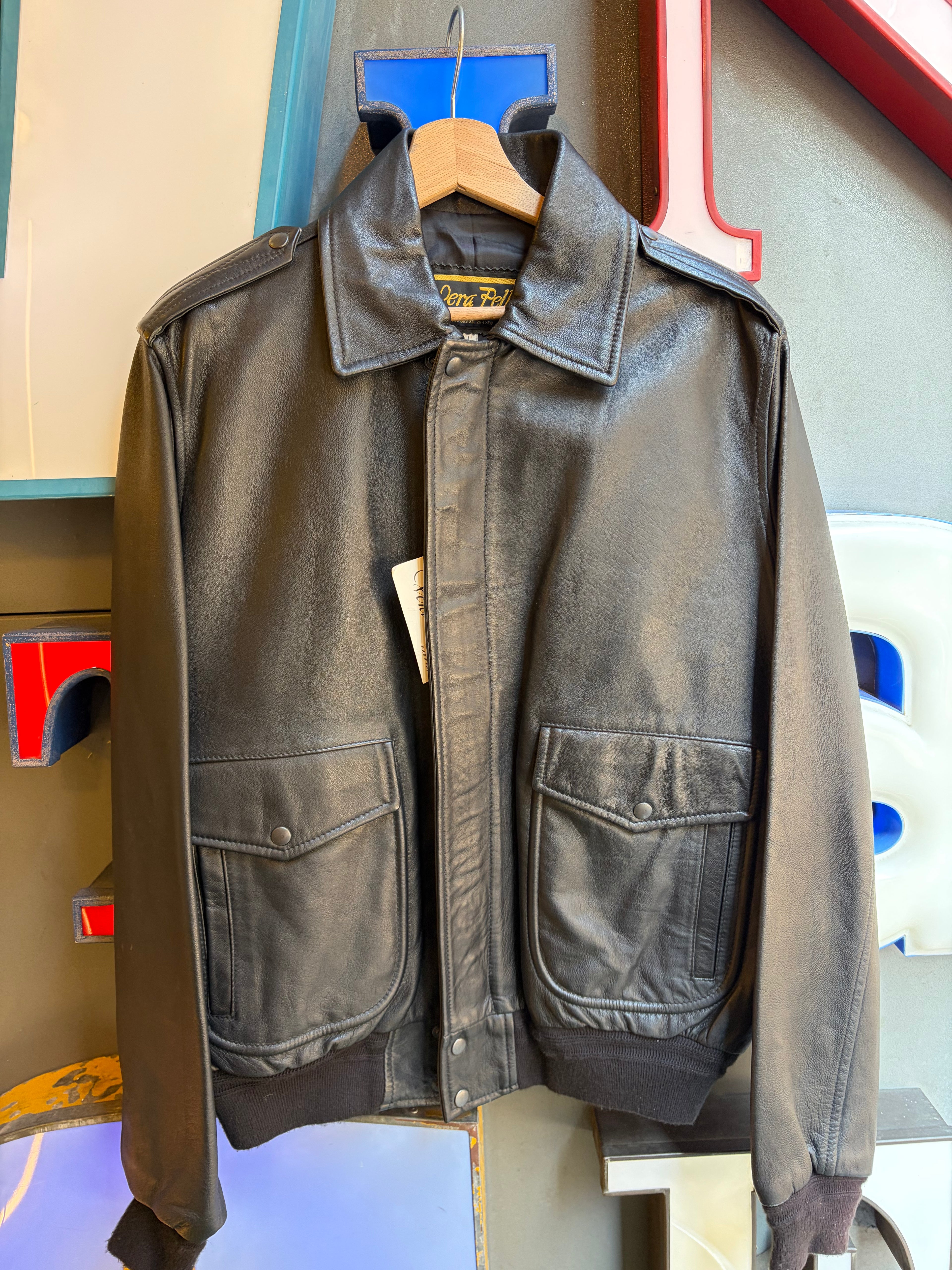 Giacca made in Italy in vera pelle