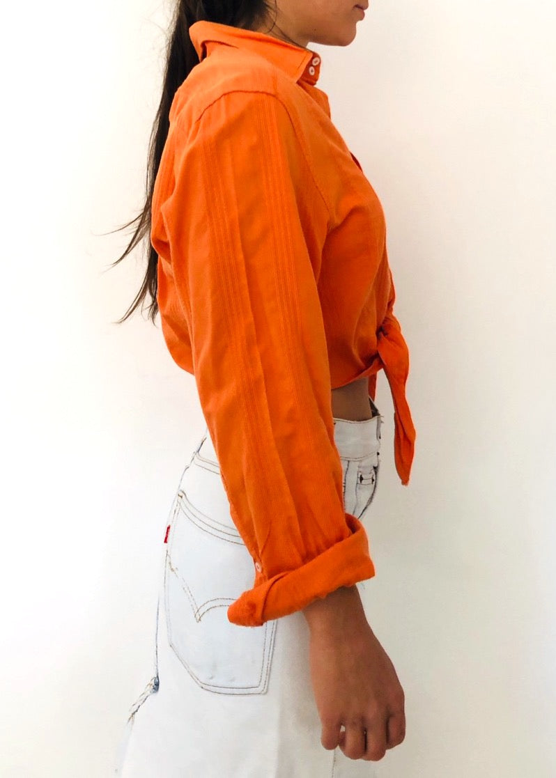 CAMICIA CROP VINTAGE