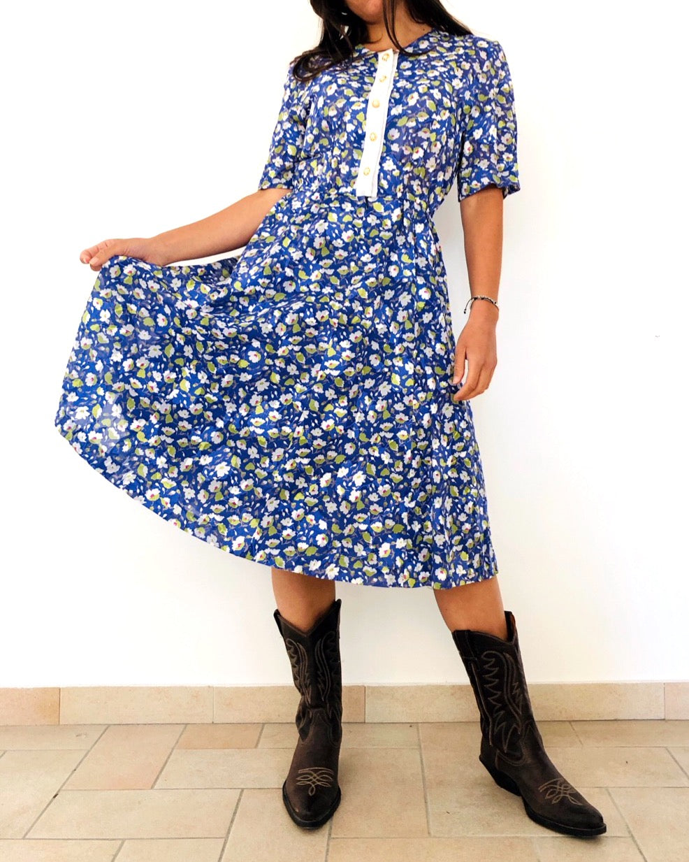 VESTITO A FIORI VINTAGE