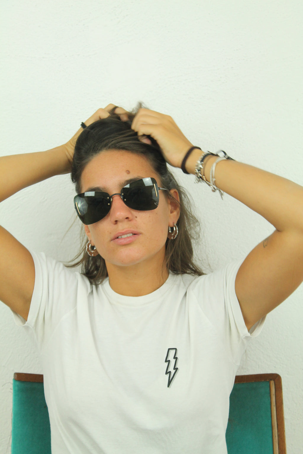 LUXOTTICA 7525 t 51 vintage sunglasses DEADSTOCK