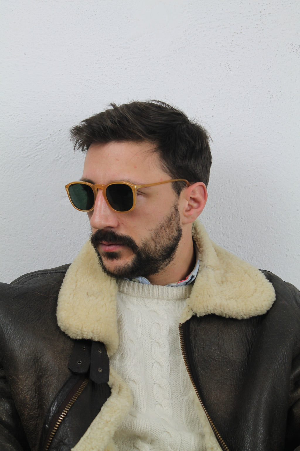 FIORUCCI campus 3 metalflex 48 20 vintage sunglasses DEADSTOCK