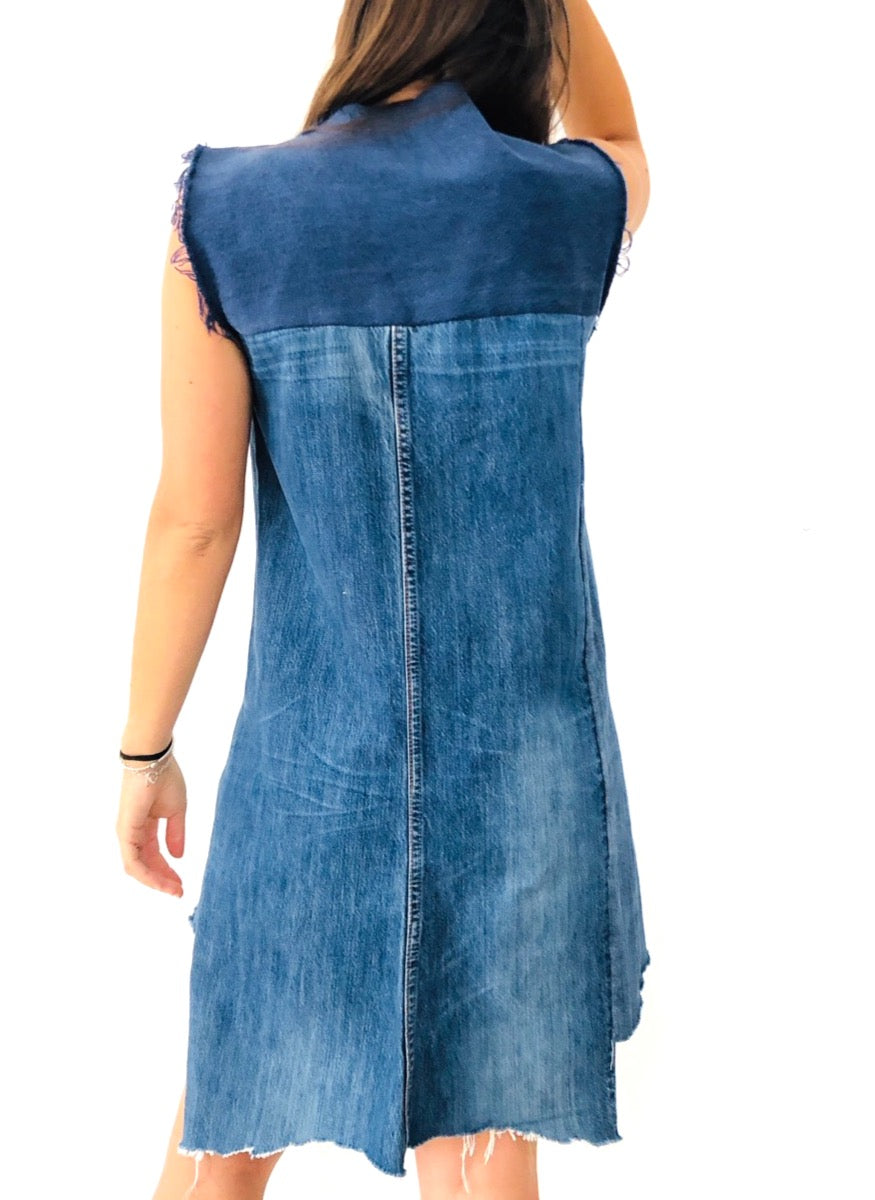 VESTITINO IN DENIM VINTAGE