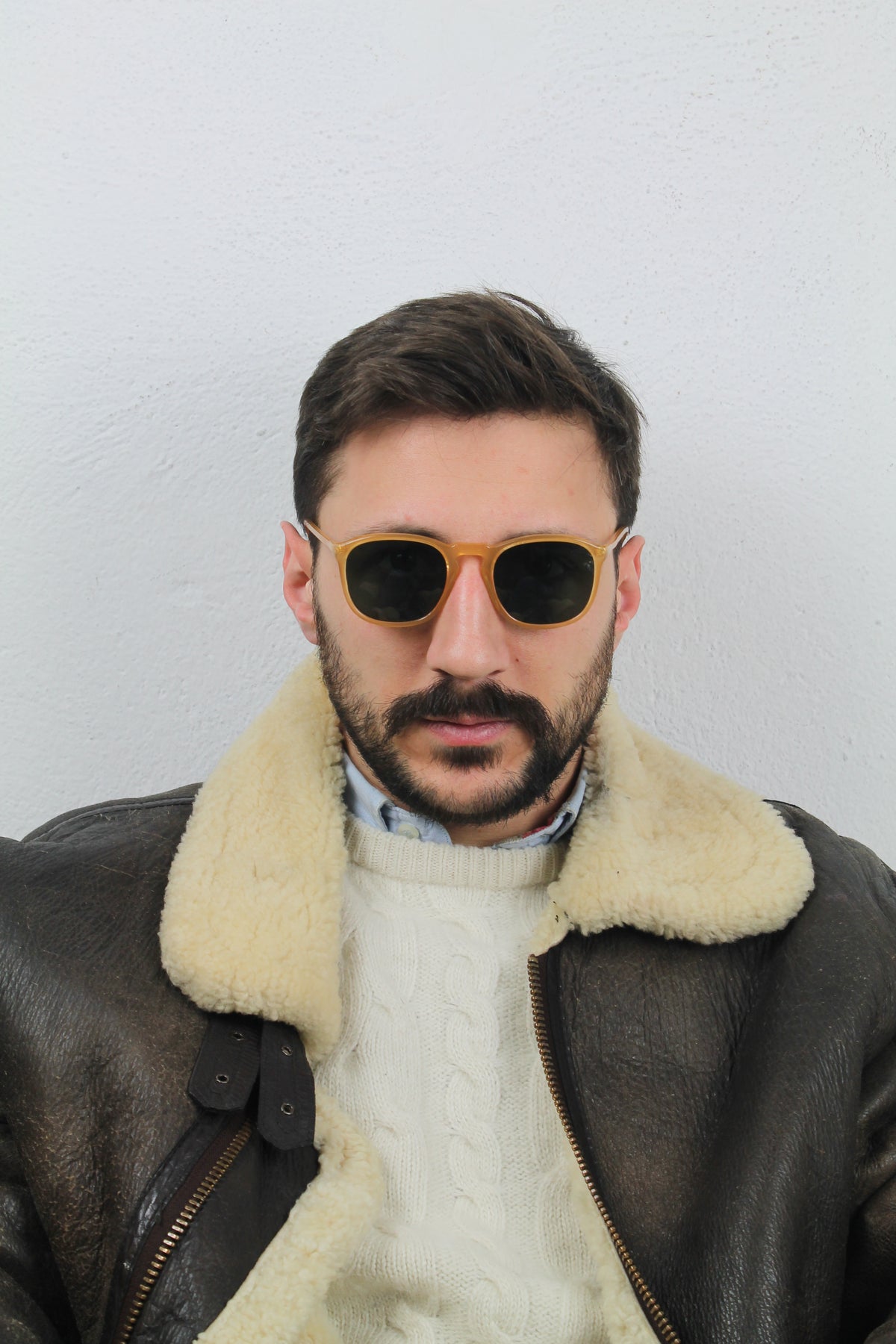 FIORUCCI campus 3 metalflex 48 20 vintage sunglasses DEADSTOCK