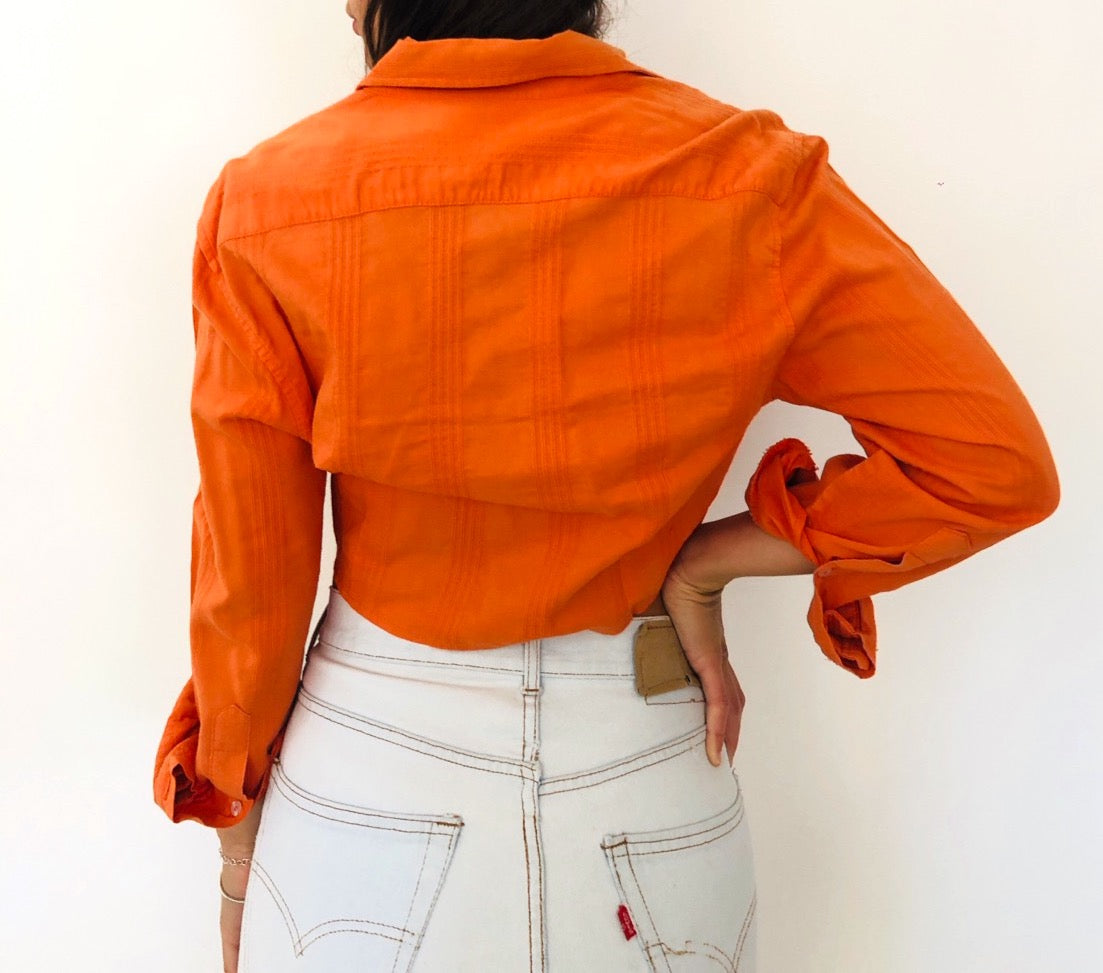 CAMICIA CROP VINTAGE