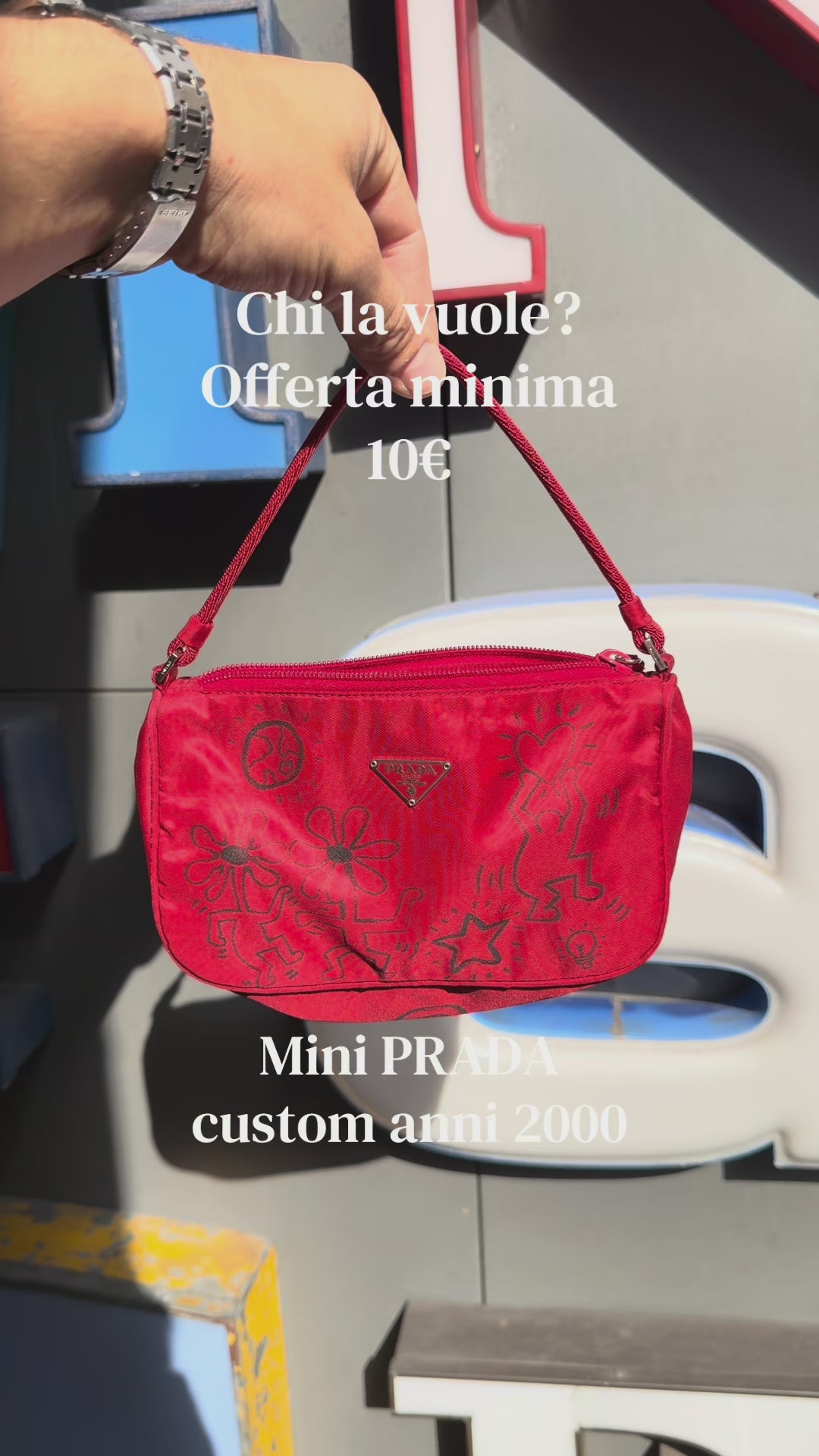 Borsetta Prada asta